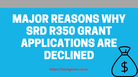 Major Reasons Why SRD R350 Grant Applications Are Declined